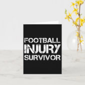 Carte Survivant d'une blessure de football (Fleur jaune)