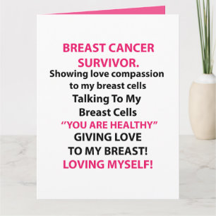 Carte Survivante du cancer du sein
