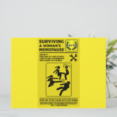 Carte Survivre À La Ménopause (Debout devant)