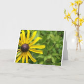 Carte Susan aux yeux noirs (Fleur jaune)