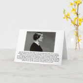 Carte Susan B. Anthony (Fleur jaune)