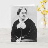Carte Susan Brownell Anthony c.1871 (Fleur jaune)