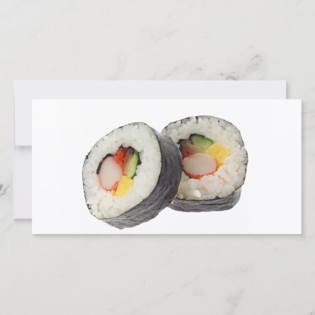 Carte Sushi - Futomaki (Devant)