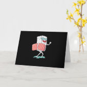 Carte Sushi Reis mit Nigiri Lachs (Fleur jaune)