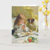 Carte Suspens par le coiffeur de Charles Burton (Fleur jaune)