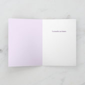 Carte Susurro de Flores - Tarjeta de condolencias (Intérieur)