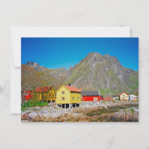 Carte Svolvaer, Norvège