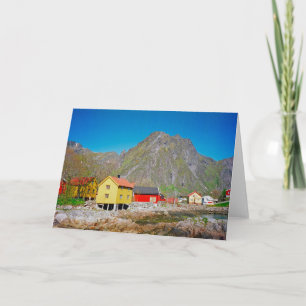 Carte Svolvaer, Norvège