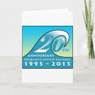 Carte Swag du 20e anniversaire de la RAA