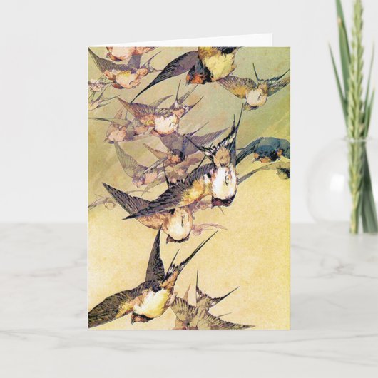 Carte Swallows (Devant)