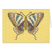 Carte Swallowtail Aztec (Devant Horizontal)