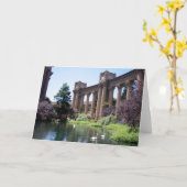 Carte Swan Songs Palace of Fine Arts SF Note Card (Fleur jaune)