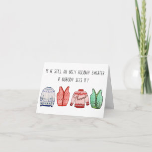 Carte Sweat moche en quarantaine