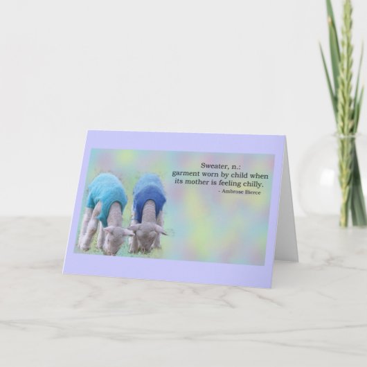 Carte Sweater Défini (Devant)