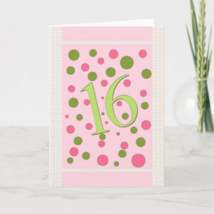 Carte Sweet 16