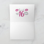Carte Sweet 16 (Intérieur)