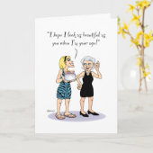 Carte Sweet 75e anniversaire (Fleur jaune)