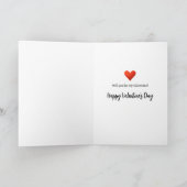 Carte Sweet as Pie Cute Drôle Joyeux Saint-Valentin (Intérieur)