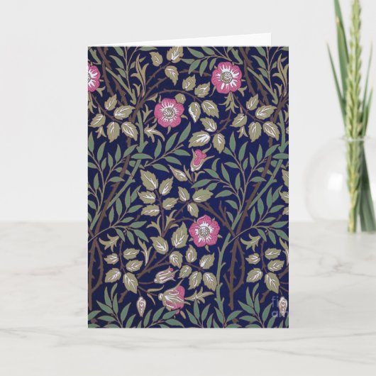 Carte Sweet Briar, William Morris (Devant)
