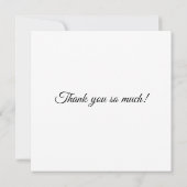 Carte Sweet Bridesmaid Proposal Flat Card (Dos)