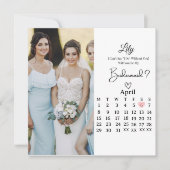 Carte Sweet Bridesmaid Proposal Flat Card (Devant)