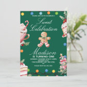 Carte Sweet Celebration Christmas Birthday Party (Debout devant)