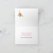 Carte Sweet Chirpy Birthday (Intérieur)