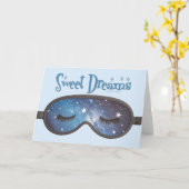Carte Sweet Dreams Masque Visage (Fleur jaune)