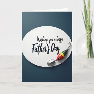 Carte Sweet Fathers Day Fishing Hook Card