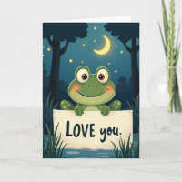 Carte Sweet Frog Love You