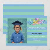 Carte Sweet Graduate Announcement  (Devant / Derrière)