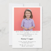 Carte Sweet Graduate for Kids (Dos)