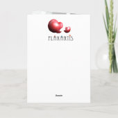 Carte Sweet lemur posting love letters - Guided by heart (Dos)