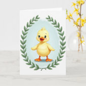 Carte Sweet Little Birdie (Fleur jaune)