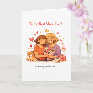 Carte Sweet Mother's Day Card – To the Best Mom Ever