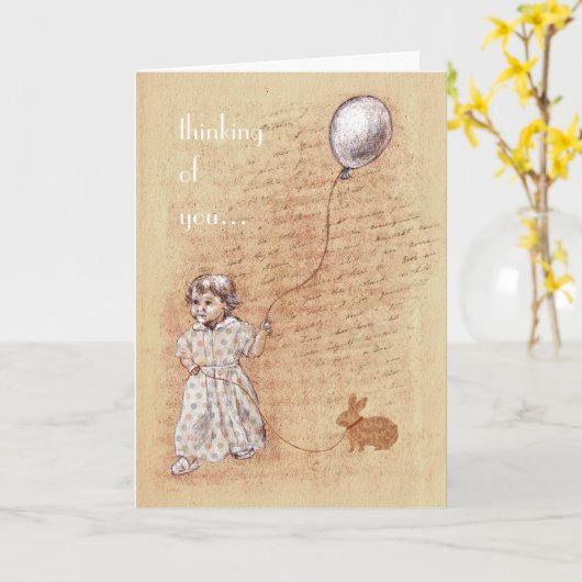 Carte Sweet Old Memory Custom (Fleur jaune)