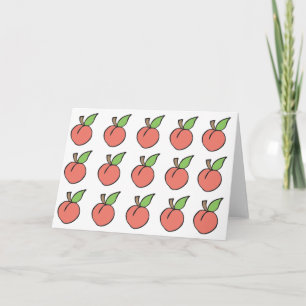Carte Sweet Peach Greeting