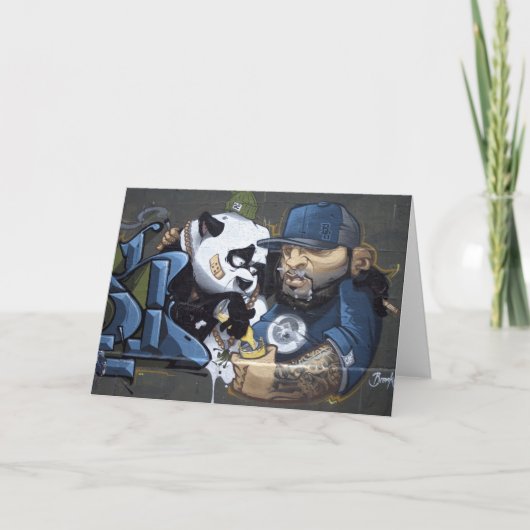 Carte Sweet Sad Panda A Trouvé Un Buddy (Devant)