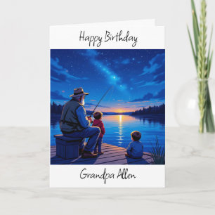 Carte Sweet Sentimental Birthday pour grand-père
