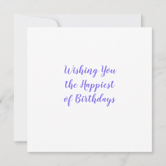 Carte Sweet sixteen Couleur arc-en-ciel Aquarelle Annive (Dos)