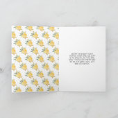 Carte Sweet sixteen or princesse de peau foncée (Intérieur)