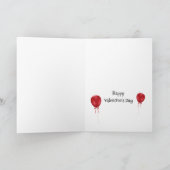 Carte Sweet Valentine Flower Shop Personalized (Intérieur)