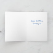 Carte Sweetie Pie Birthday Card (Intérieur)