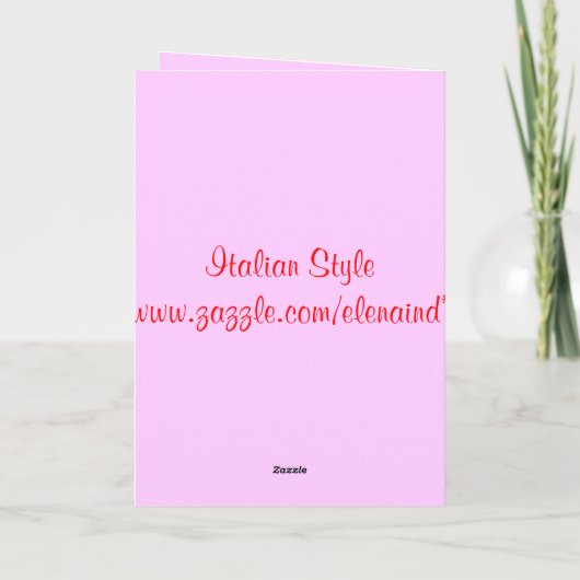 Carte Sweety Valentines (Dos)