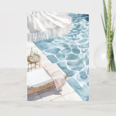 Carte Swimming Pool Thinking of You (Dos)