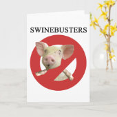 Carte Swinebusters ! (Fleur jaune)