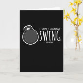 Carte Swing It Self Kettlebell Fitness (Fleur jaune)