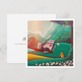 Carte Swing - Mini impression (Devant / Derrière)