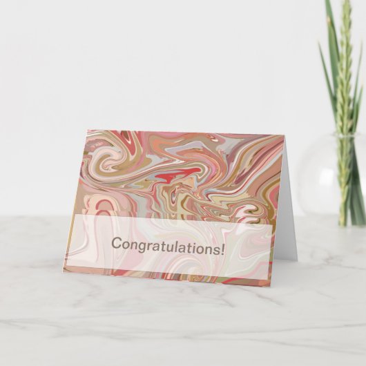 Carte Swirls de Coral (Devant)
