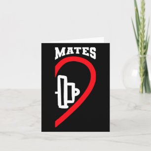 Carte Swole Mates Cute Workout Matching Couples Valentin